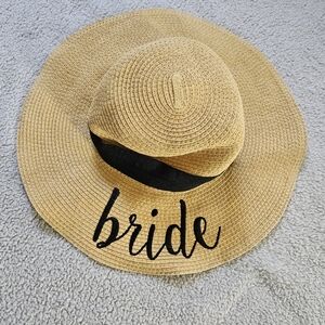3 for $15 BRIDE Floppy Beach/ Sun Hat